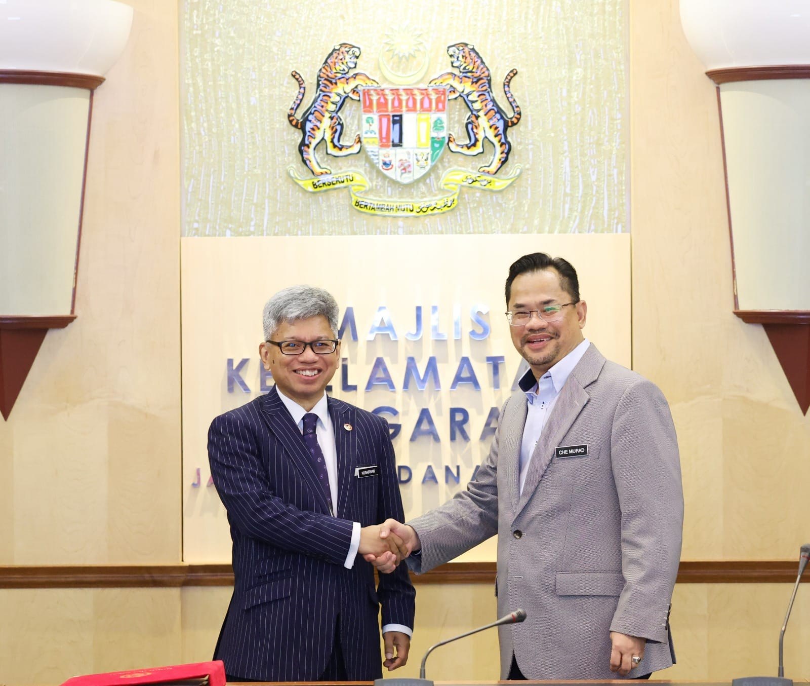 Kunjung Hormat YBhg. Datuk Ketua Pengarah Kebajikan Masyarakat (KPKM) Kepada Ketua Pengarah Majlis Keselamatan Negara (MKN)