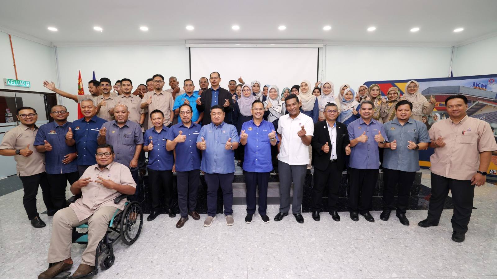 Lawatan Penanda Aras YBhg. Datuk KPKM ke Institusi Kemahiran MARA, Alor Setar Kedah.